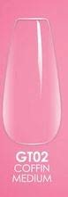 Kiara Sky Gelly Tips | Soak Off Soft Gel Nail Extensions | 500 pieces - 10 Sizes | Medium Coffin