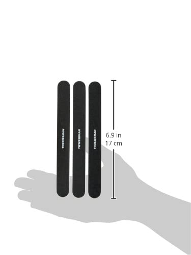 Tweezerman Professional Nail Files, 3 Count (Pack of 2)