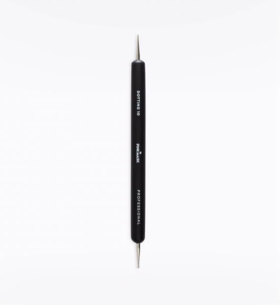 Pink Mask Dotting Tool 10- Essential Metal-Tipped Tool for Nail Art Designs (18 x 0,5 x 0,5 cm)