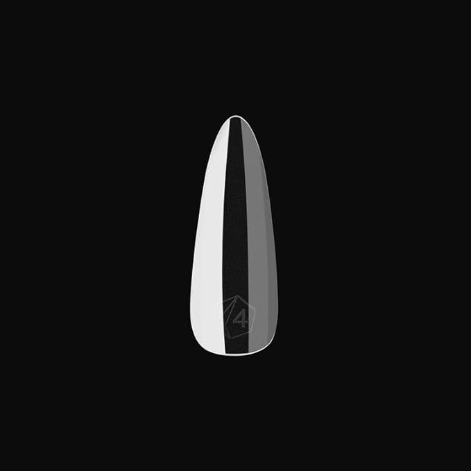 Apres Gel-X® Almond Box of Nail Tips | 280 Gel-X Tips, Soft Tips, 14 Sizes 00-9 | Half-sizes Included (Sculpted Almond Long, 280 Count)
