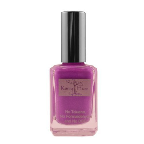 karma organic Natural Nail Polish Base Coat Set – Lavender Nail Polish Remover - NonToxic Nail Art | Vegan and Cruelty-Free Nail Paint (Pack of 10)