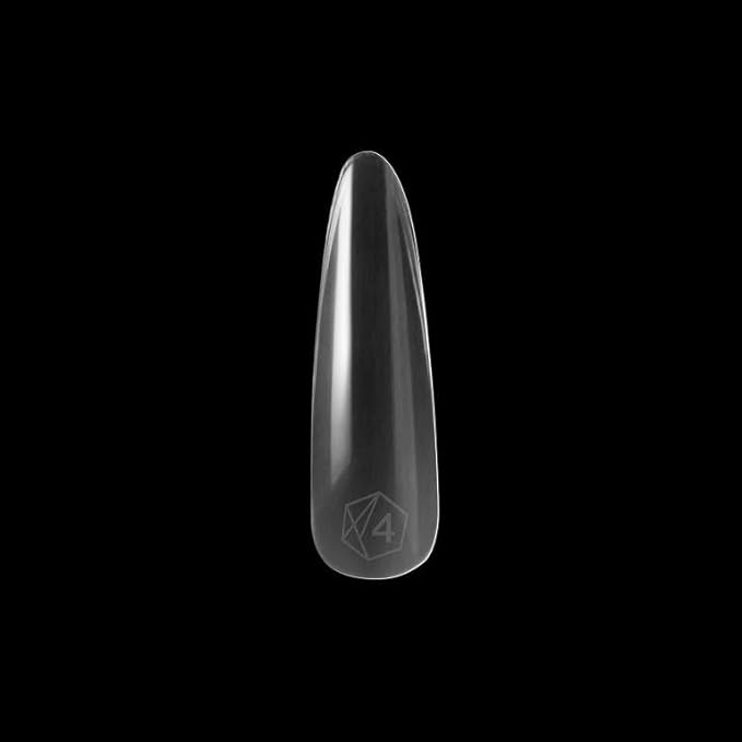 Aprés Gel-X® Almond Box of Nail Tips | 280 Gel-X Tips, Soft Tips, 14 Sizes 00-9 | Half-sizes Included (Sculpted Almond Extra Long, 280 Count)