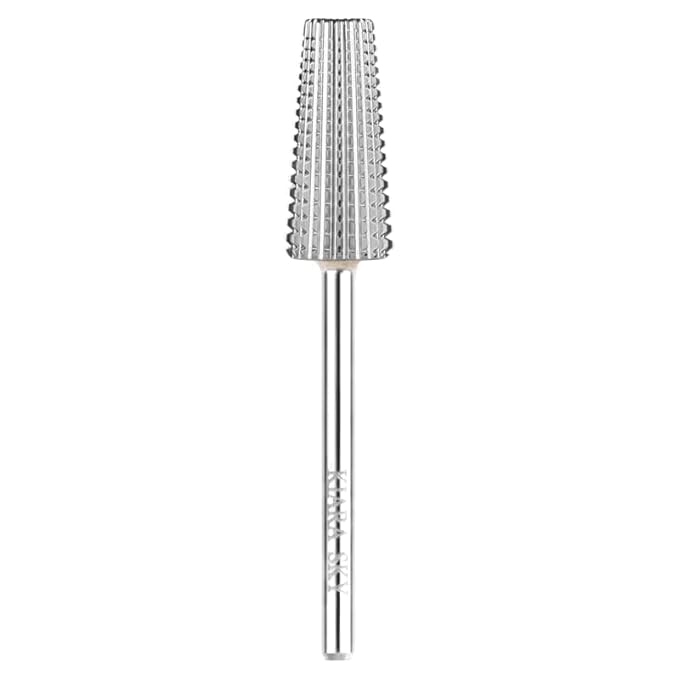Kiara Sky 5-in-1 Medium Universal Nail Drill Bit for E-file | with Safety Edge for Cuticle and Nails Care | Non-Coated