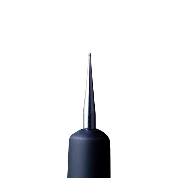 Pink Mask Dotting Tool 10- Essential Metal-Tipped Tool for Nail Art Designs (18 x 0,5 x 0,5 cm)