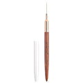 KADS Fine Liner Brush, Nail Art Striping Brushes 6/9/12/15/18mm Thin Line Nail Brush Detail Drawing Brush Gel Nail Polish Brush (18mm)