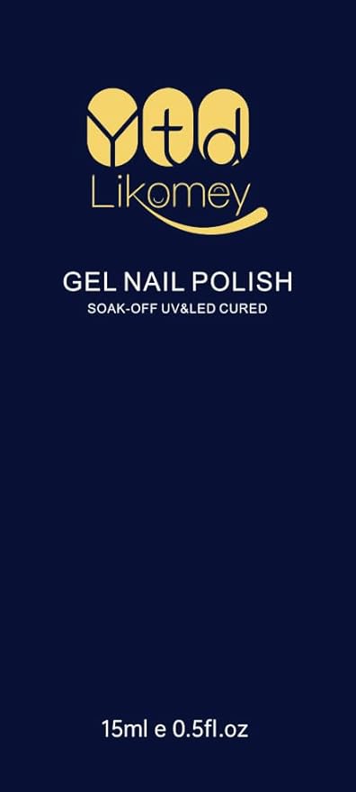 YTD Likomey Nude Gel Nail Polish,15ml Emerald Green Translucent Neutral Jelly Sheer Glass Salon Home DIY Nails Art Manicure Fall Winter UV Color Varnish,LS324
