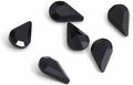 200Pcs Water Drop Nail Rhinestones Fancy Rhinestones Water Drop Nail Crystal Jewelry Making Rhinestones Suitable for DIY Crafts and Nail Art（Black）
