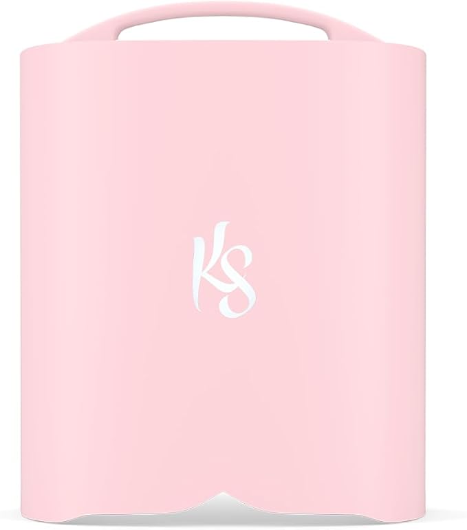 KIARA SKY UV Nail Lamp, LED Nail Lamp, Cordless & Rechargeable Nail Dryer Flash Cure UV Light for Gel Nail Polish - Beyond Pro Vol III, Matte Pink