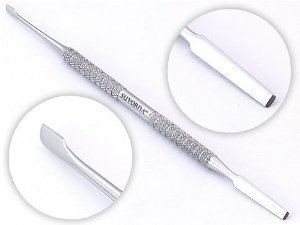 Suvorna 2-in-1 Cuticle Pusher Tool and Cuticle Knife or Cuticle Cutter Empujador De Cuticula Profesional | Mini Cuticle Pusher, Metal Cuticle Pusher Stainless | Nail Cuticle Pusher Nail Design Tools