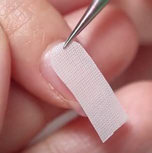 SHEBA NAILS Brush On Nail Resin Precut Fiberglass Nail Wrap Professional Kit Nail Extension and Repair Self-Adhesive Nail Wrap Kit