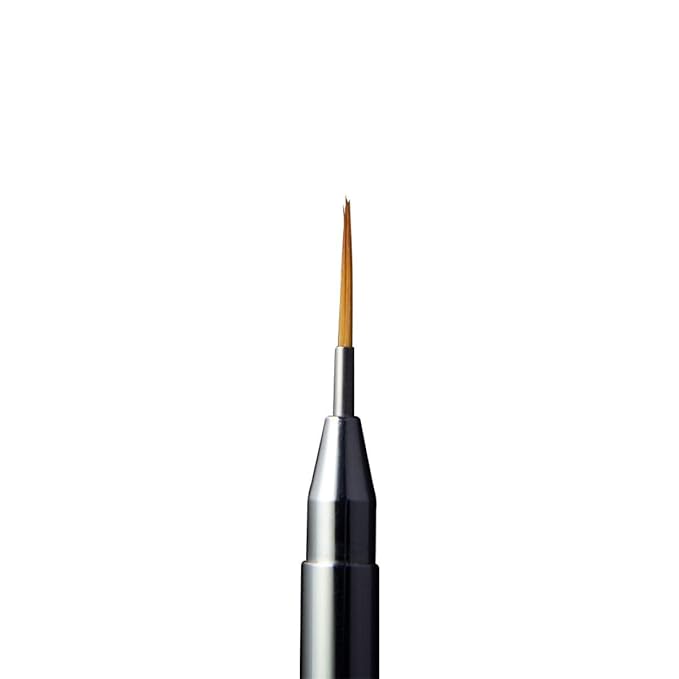 Pink Mask Liner Brush 01 - Versatile Loading Brush for Small Fills and Thick Outlines in Nail Art