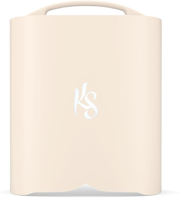 KIARA SKY UV Nail Lamp, LED Nail Lamp, Cordless & Rechargeable Nail Dryer Flash Cure UV Light for Gel Nail Polish - Beyond Pro Vol III, Matte Tan
