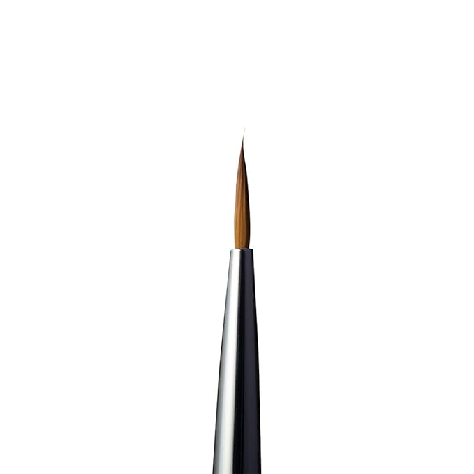 Pink Mask Liner Brush 04 - Professional Brush for Efficient Filling of Large Areas in Nail Art