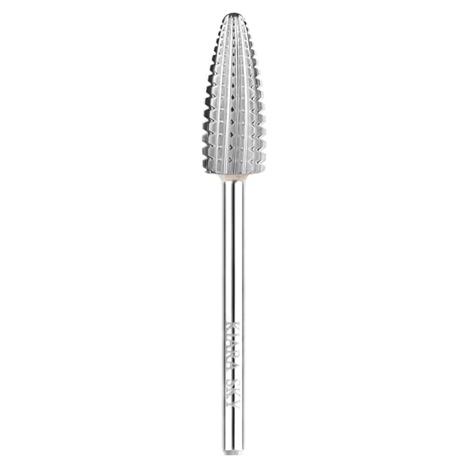 Kiara Sky Typhoon Course Universal Nail Drill Bit for E-file | with Safety Edge for Cuticle and Nails Care | Non-Coated