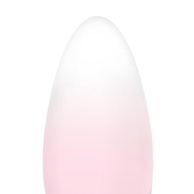 Beetles Ombre Press On Nails 224 Pcs Short Almond Ombre Pink Gel Nail Tips 4 in 1 Press On Nails Pre-Applied Primer and Base Coat, No File Need DIY Manicure Easy False Nail Tips for Nail Extension