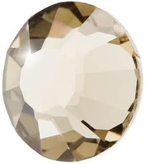 Preciosa Viva Rhinestones No Hotfix Flatback - Black Diamond - SS16 (4mm) - Choose Your Quantity (144)