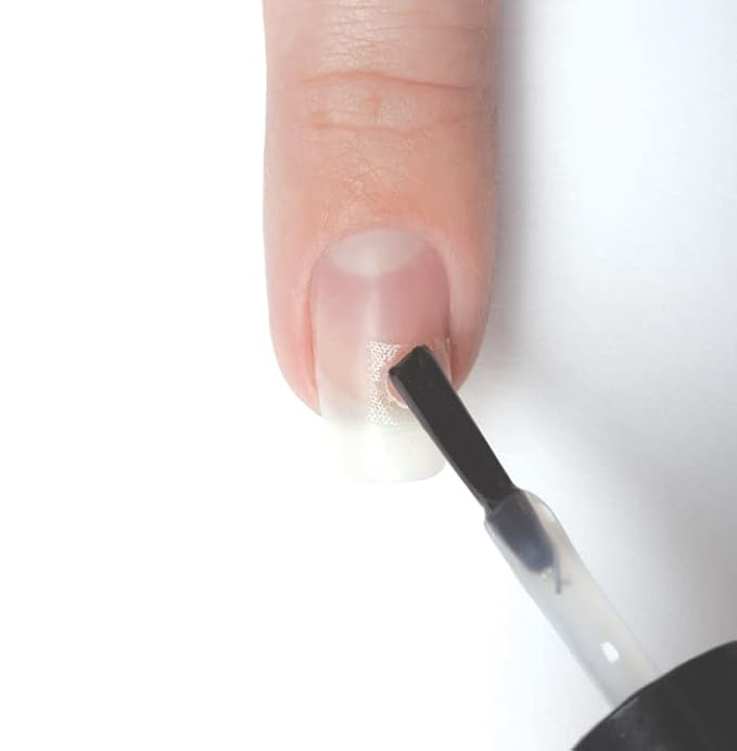 SHEBA NAILS Super Quick Fix Nail Kit - Brush On Resin Clear Glue, Activator & Buffer - Perfect Fix For Fast Repairs - Great For Natural Nails - DIY Purse Emergency Nail Kit -