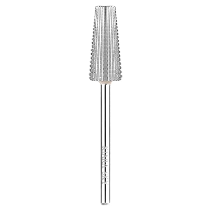 Kiara Sky 5-in-1 Fine Universal Nail Drill Bit for E-file | with Safety Edge for Cuticle and Nails Care | Non-Coated