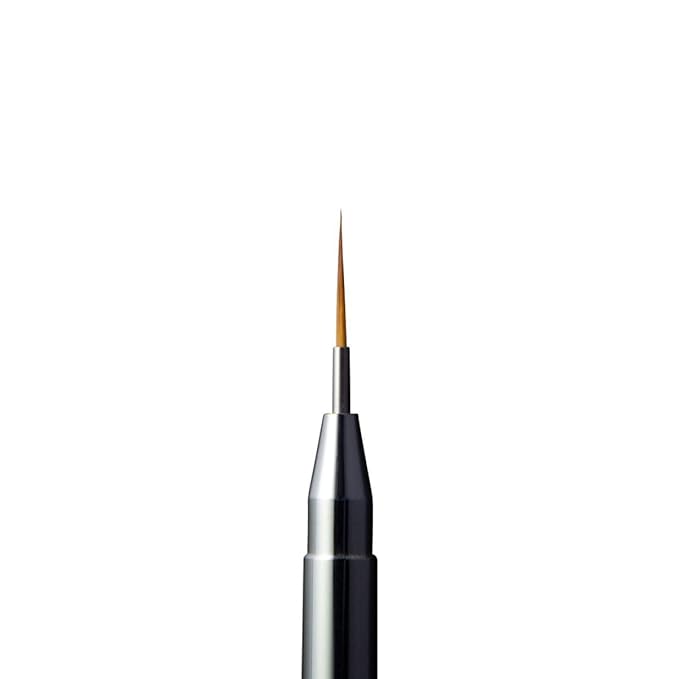 Pink Mask Brush Liner 00/2 - Precision Nail Art Brush for Fine Lines and Small Details