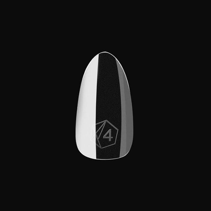 Aprés Gel-X® Almond Box of Nail Tips | 280 Gel-X Tips, Soft Tips, 14 Sizes 00-9 | Half-sizes Included (Natural Almond Short, 280 Count)