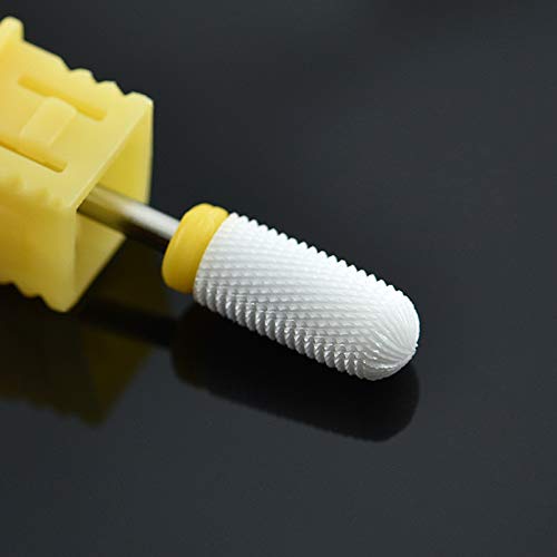 Round Head Ceramic Nail Drill Bit For Electric Nail Drill Manicure Machine Accessories Tool (XF)