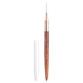 KADS Fine Liner Brush, Nail Art Striping Brushes 6/9/12/15/18mm Thin Line Nail Brush Detail Drawing Brush Gel Nail Polish Brush (15mm)