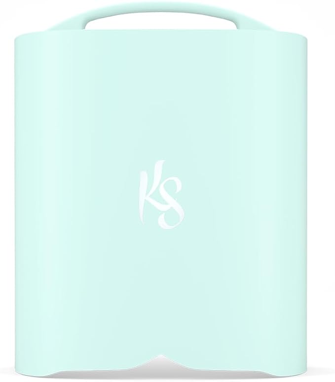KIARA SKY UV Nail Lamp, LED Nail Lamp, Cordless & Rechargeable Nail Dryer Flash Cure UV Light for Gel Nail Polish - Beyond Pro Vol III, Matte Blue