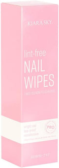 Kiara Sky 100% Lint Free Nail Wipes to Soak Off Acrylic Gel Nail Polish - Lint Free Nail Wipes Soft Gel Nail Polish Remover Pads Absorbable Eyelash Extension Glue Cleaning Wipes