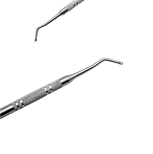 Stainless Steel Armor Remover Paronychia Cuticle Pedicure Double Head Nail Groove Scoop Tick Orthodontic Nail Toenail Toenail Pick Tool, Remove Dirt From Your Nails