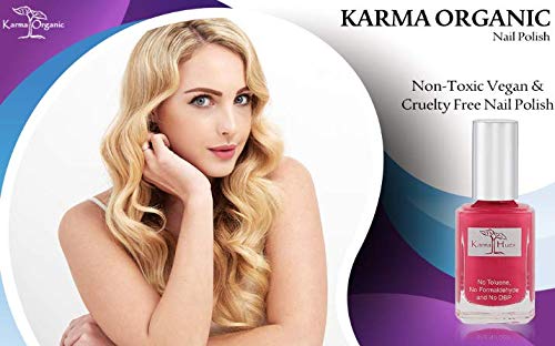 karma organic amazing Natural Nail Polish Colors - Non Toxic, Vegan, Cruelty Free Nail Paint