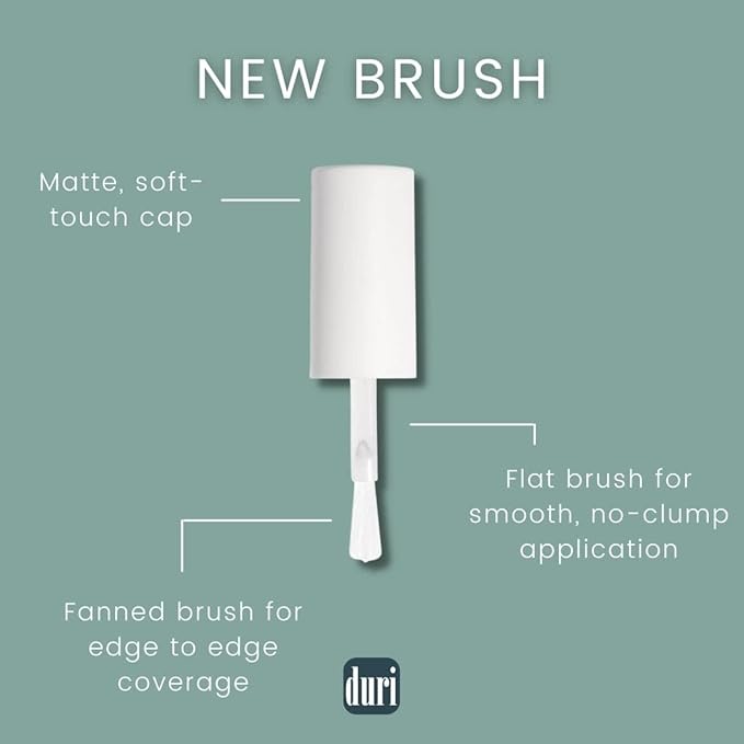 duri Nail Polish, 112S Pie In The Sky, Pastel Mint Green