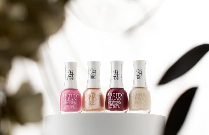 Entity Clean Holiday Nail Value Pack Set: Sweater Weather 24-Free Vegan Nail Polish Set that is Halal, Cruelty-Free, and Biotin Enriched
