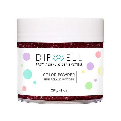 Nail DIP Powder, Glitter Color Collection, Dipping Acrylic For Any Kit or System by DipWell (GL - 31)