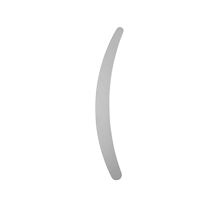 STALEKS PRO Expert 10 Laser Nail File (170mm Curved) – Stainless Steel Manicure & Pedicure Tool for Short Nails & Delamination Control
