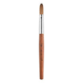 Nail Brush Kolinsky Sable Acrylic Nail Art Brush Professional Red Wooden Nail Brush (18#)