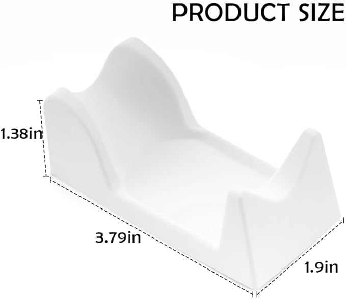 4 Pack Nail Drill Handle Holder Stand, Electric nail polish pen holder Electric Nail Drill Pen Kit Efile Holder Standing Tool, for Home and Salon Fingernail Painting and Nail Art, White