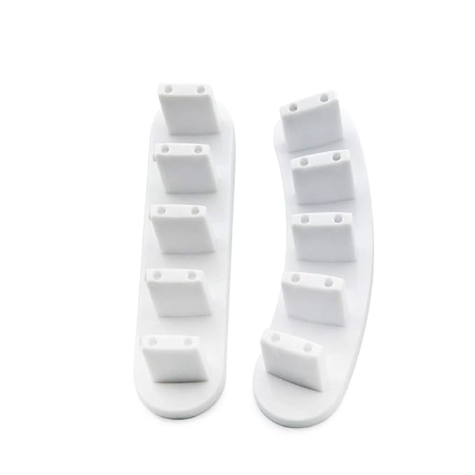 KADS 3pcs/set High Qulity PlasticTip Stand for Practice Use Practice Training Nail Art False Tips Display Training Tool