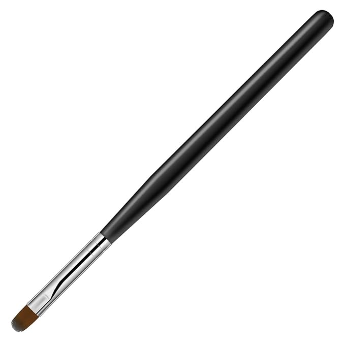 DANNEASY 3Pcs Acrylic Nail Brush Nail Art Brushes Ombre Nail Brushes Nail Polish Brush Nail Pen Builder UV Gel Nail Painting Pen Nail Design Tools