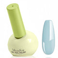 MelodySusie Highly Pigmented Gel Nail Polish, 0.56 Fl Oz Soak Off UV LED Blue Gel Polish, Plant-Based Formula, 16.5ml Tilt-and-Stand Bottle, TPO & HEMA Free, Gift for Nail Art at Home & Salon