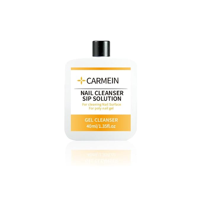 Poly Gel Slip Solution & Nail Cleaner - Professional Polyester Nail Gel Surface Cleaner for Nail Care (1pcs)40ml/1.35 fl oz