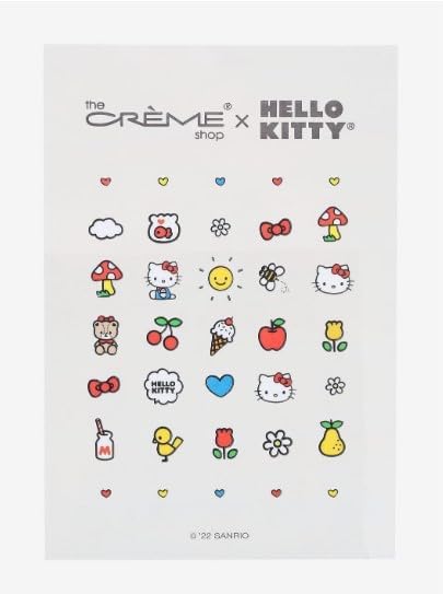 The Creme Shop x Hello Kitty 35 Nail Decals Manicure