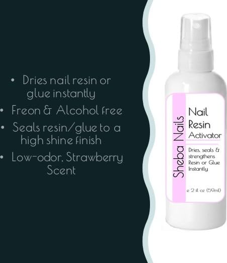 SHEBA NAILS Brush On Resin Precut Silk Nail Wrap Starter Kit