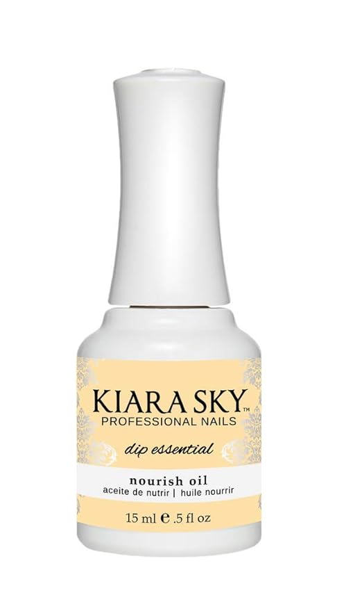 KIARA SKY Dip Manicure Nail Liquid Essentials | 0.5 fl oz | Step #5 Nourish Oil