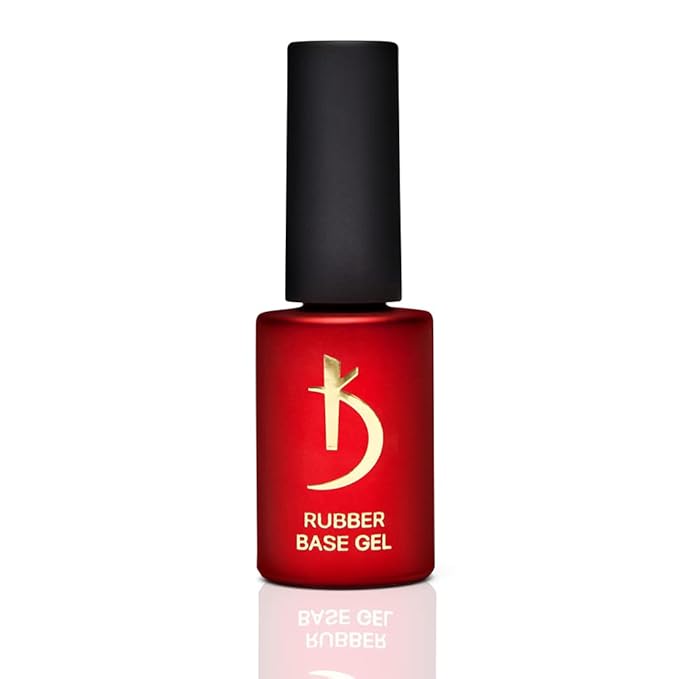 kodi professional Rubber Base Gel 7ml and No Sticky Top Coat 7ml Set Long Lasting Gel Nail Kit