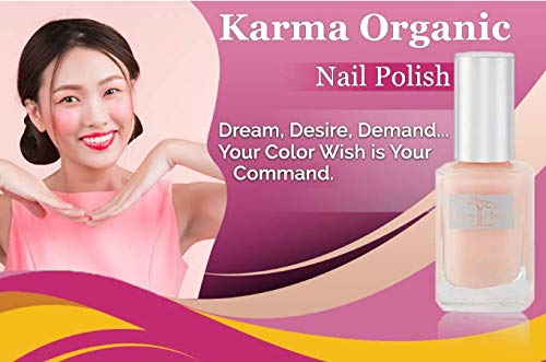 karma organic amazing Natural Nail Polish Colors - Non Toxic, Vegan, Cruelty Free Nail Paint
