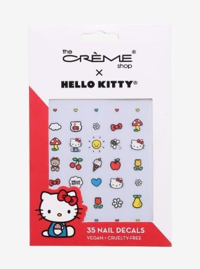 The Creme Shop x Hello Kitty 35 Nail Decals Manicure