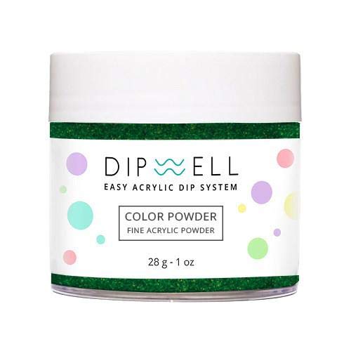 Nail DIP Powder, Glitter Color Collection, Dipping Acrylic For Any Kit or System by DipWell (GL - 33)