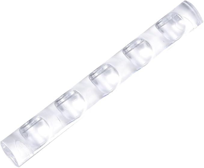 Brush Holder Nail Art Acrylic Simple Transparent Pen Brush Stand Brush Rest Brush Rest for 5 Nail Pens Gel Nails Nail Tools Nail Supplies Stylish Useful Paint Brush Holder Nail Art and Polish