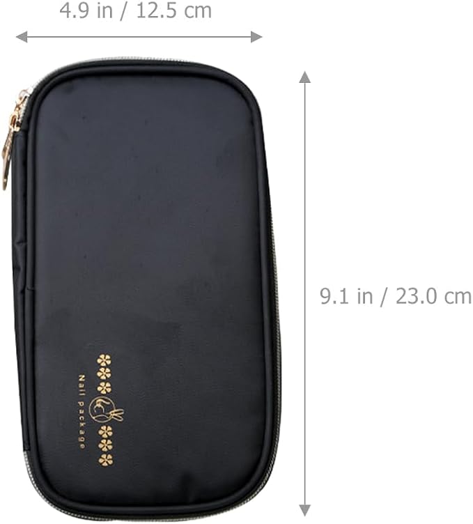 Nail Brush Storage Storage Tote Container Bag Manicure Pouch Manicure Pen Holder Art Painting Pen Pouch Nail Art Brush Case Fabric