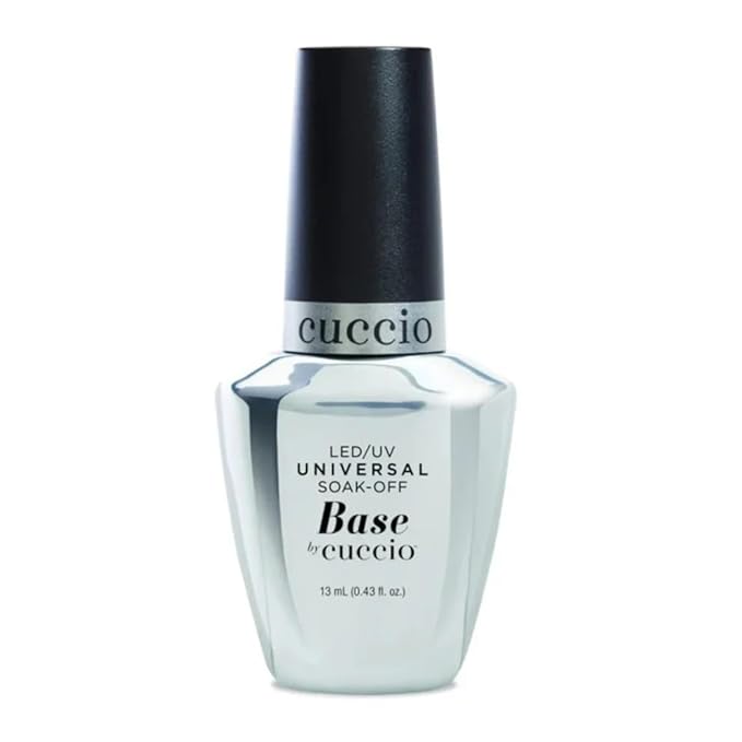 Cuccio LED/UV Universal Base Soak-Off & Brush-On Builder 0.43oz Duo Set